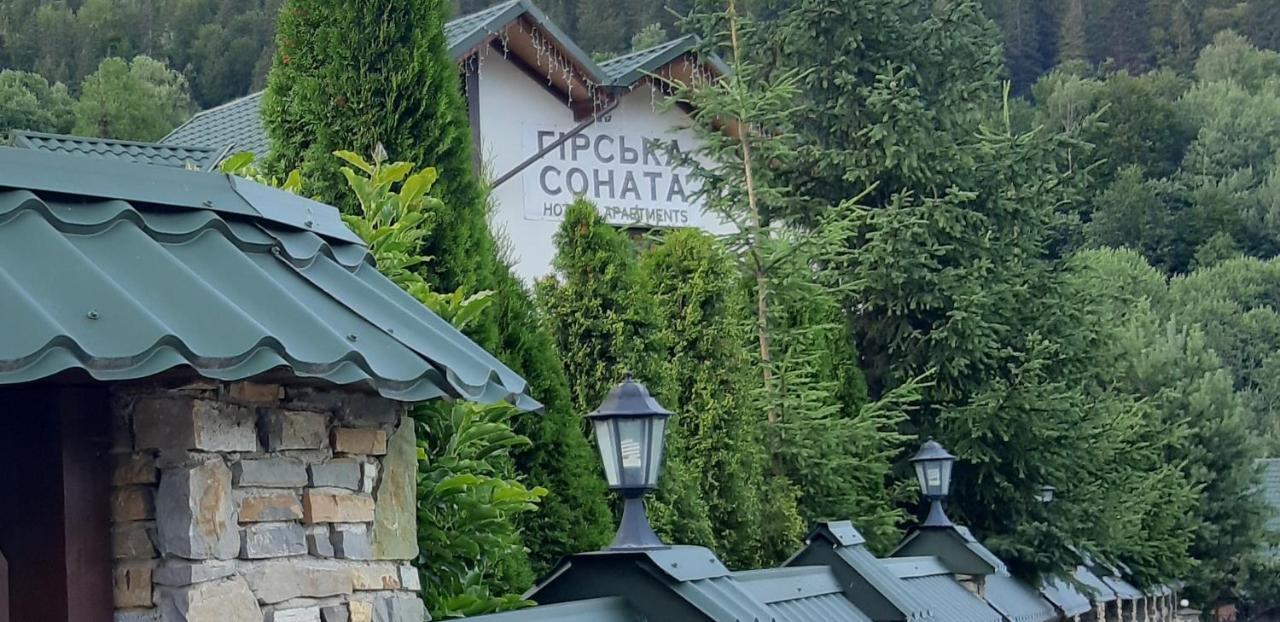 Girska Sonata Hotel & Apartments Mykulychyn Dış mekan fotoğraf