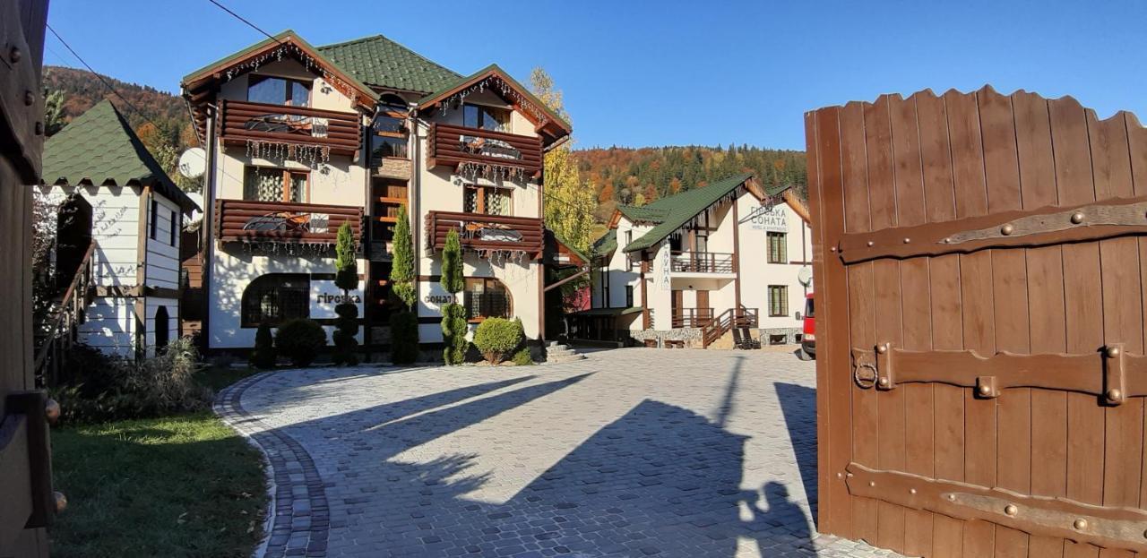 Girska Sonata Hotel & Apartments Mykulychyn Dış mekan fotoğraf